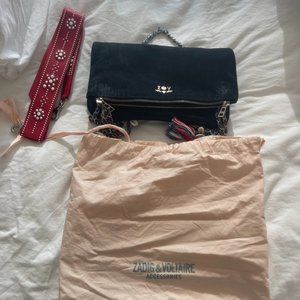 Rock suede bag